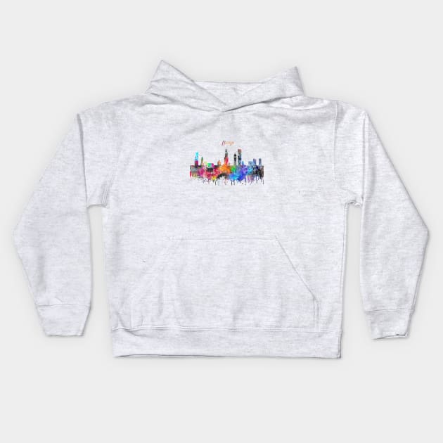 Chicago Kids Hoodie by RosaliArt